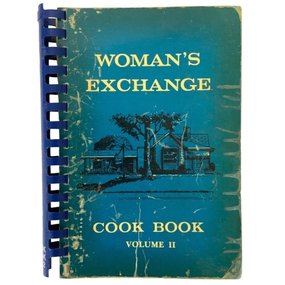 Womans Exchange of Memphis TN Cook Book Volume II 1st Printing 1976 Spiral Bound